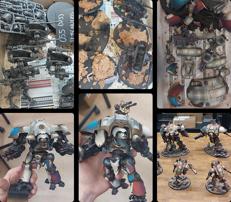 Imperial Knights House Griffith process