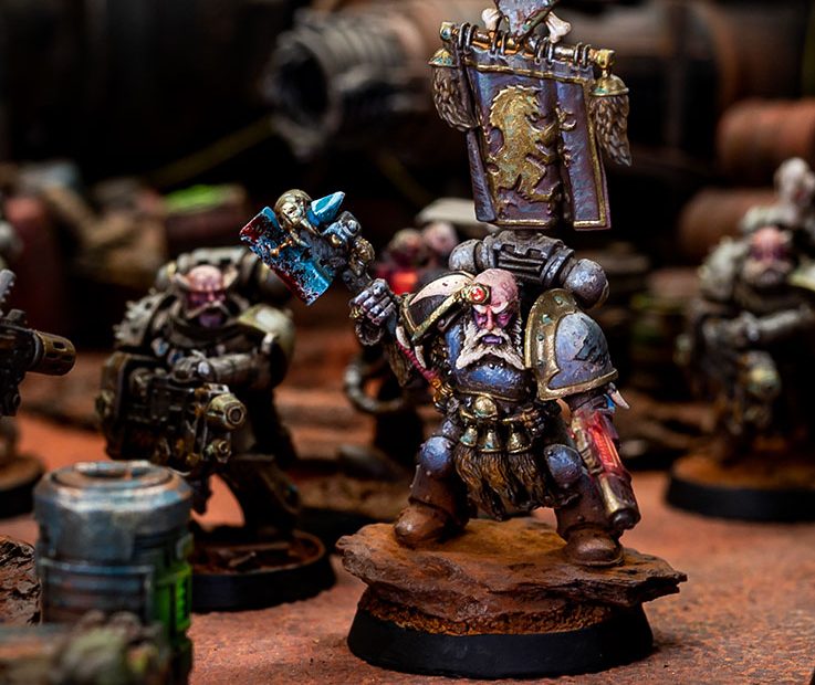 Lobos espaciales grimdark