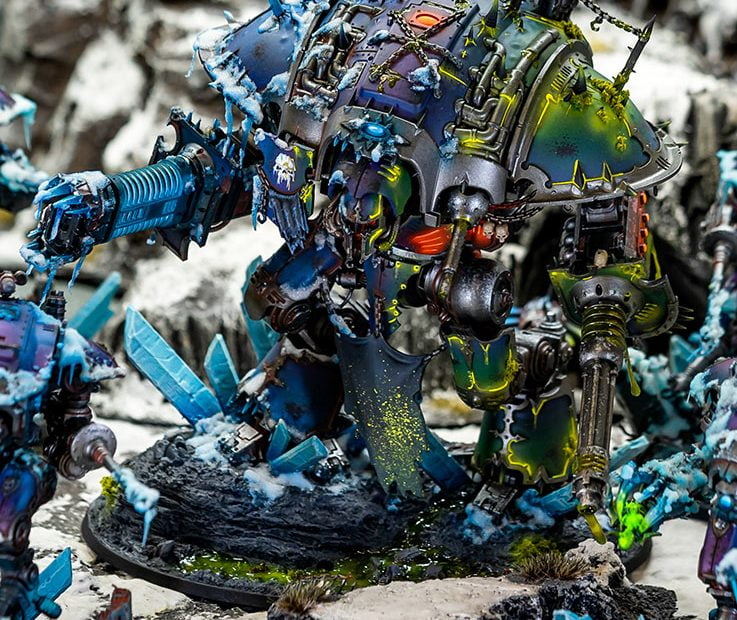 Chaos Knights 40k Ice&Poison