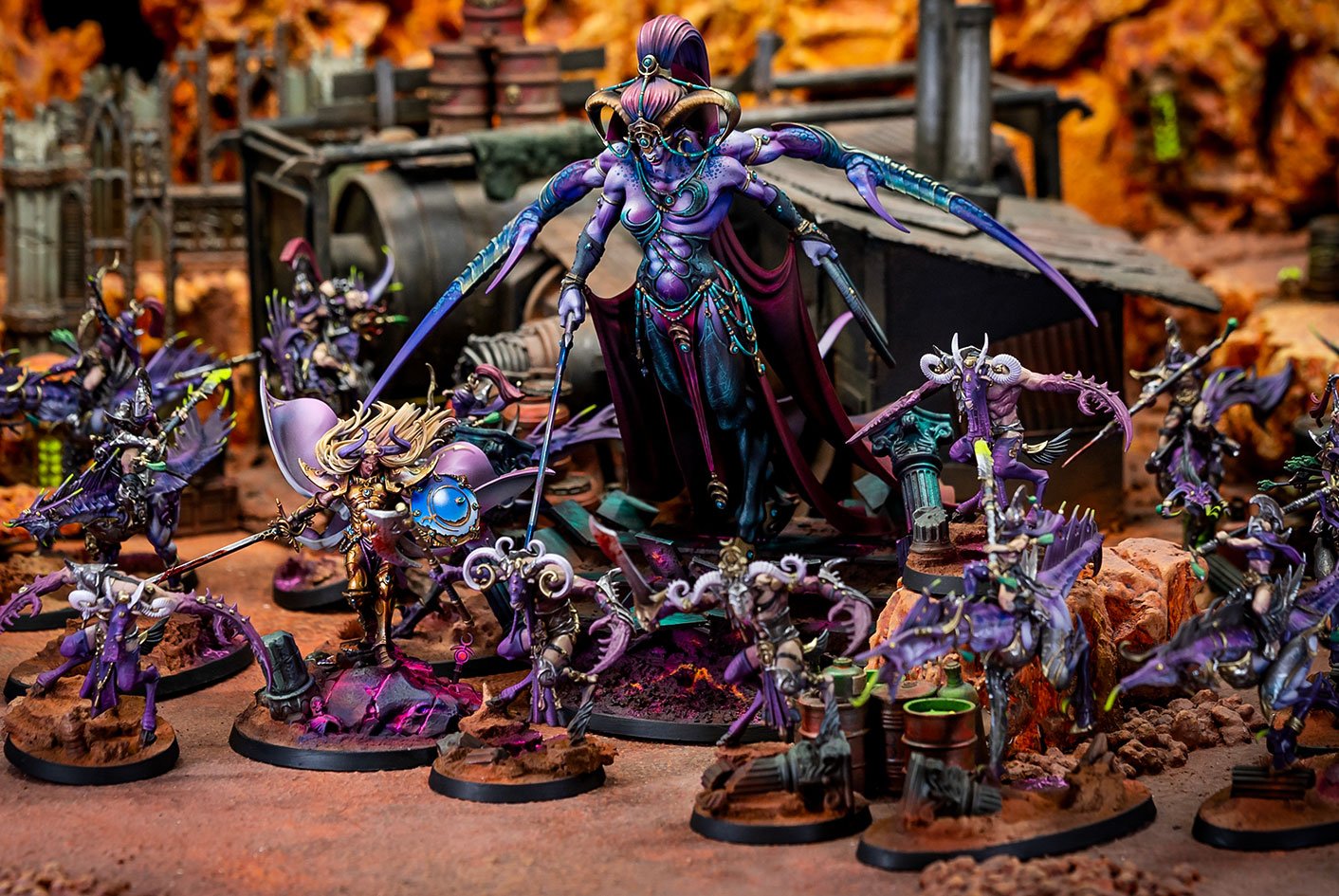 Slaanesh Army - General picture of the project