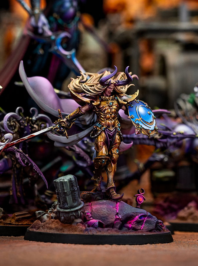 Slaanesh-Army-4 Ejército Slaanesh - Sigval prince of Slaanesh