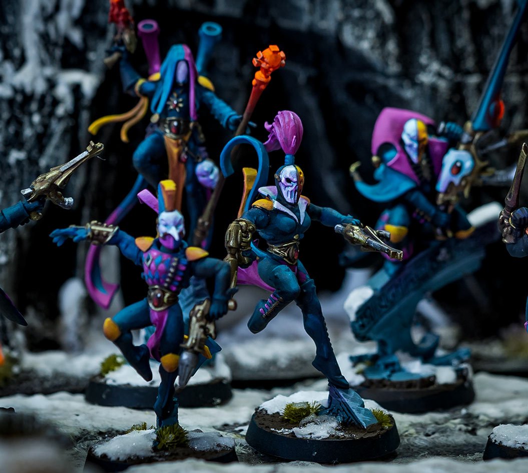 Troupe de arlequines