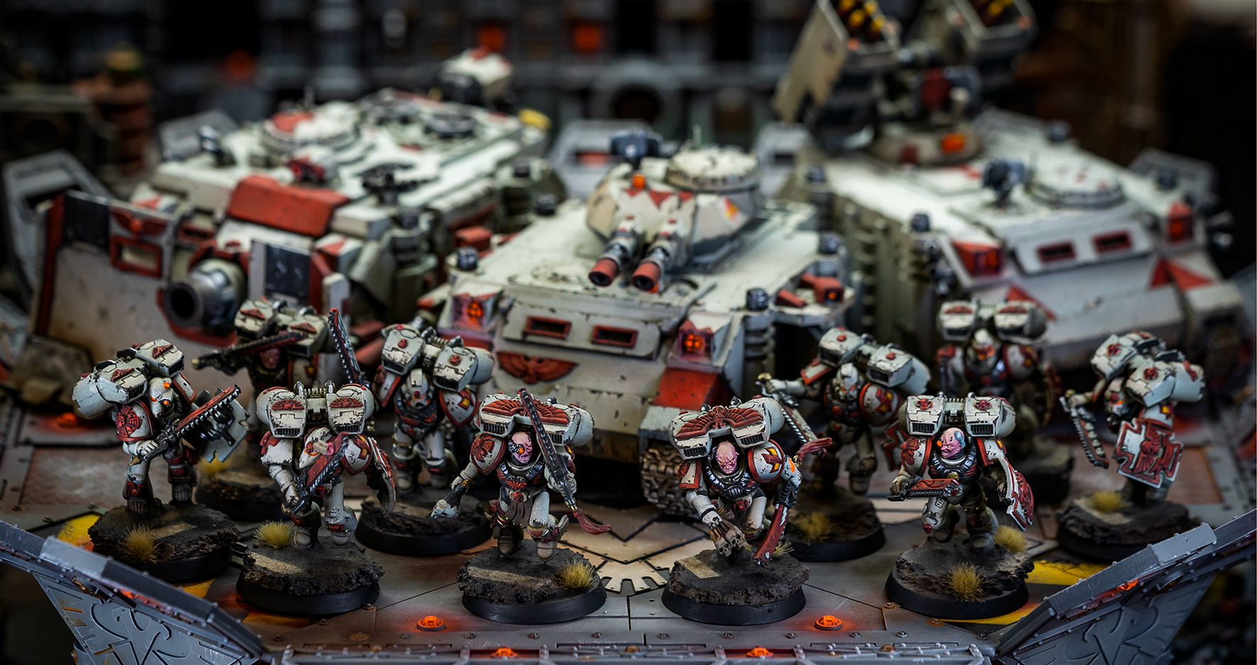 White Scars Army - painted miniatures