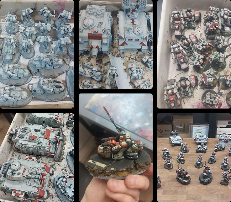 White Scars Army assembling and painting process