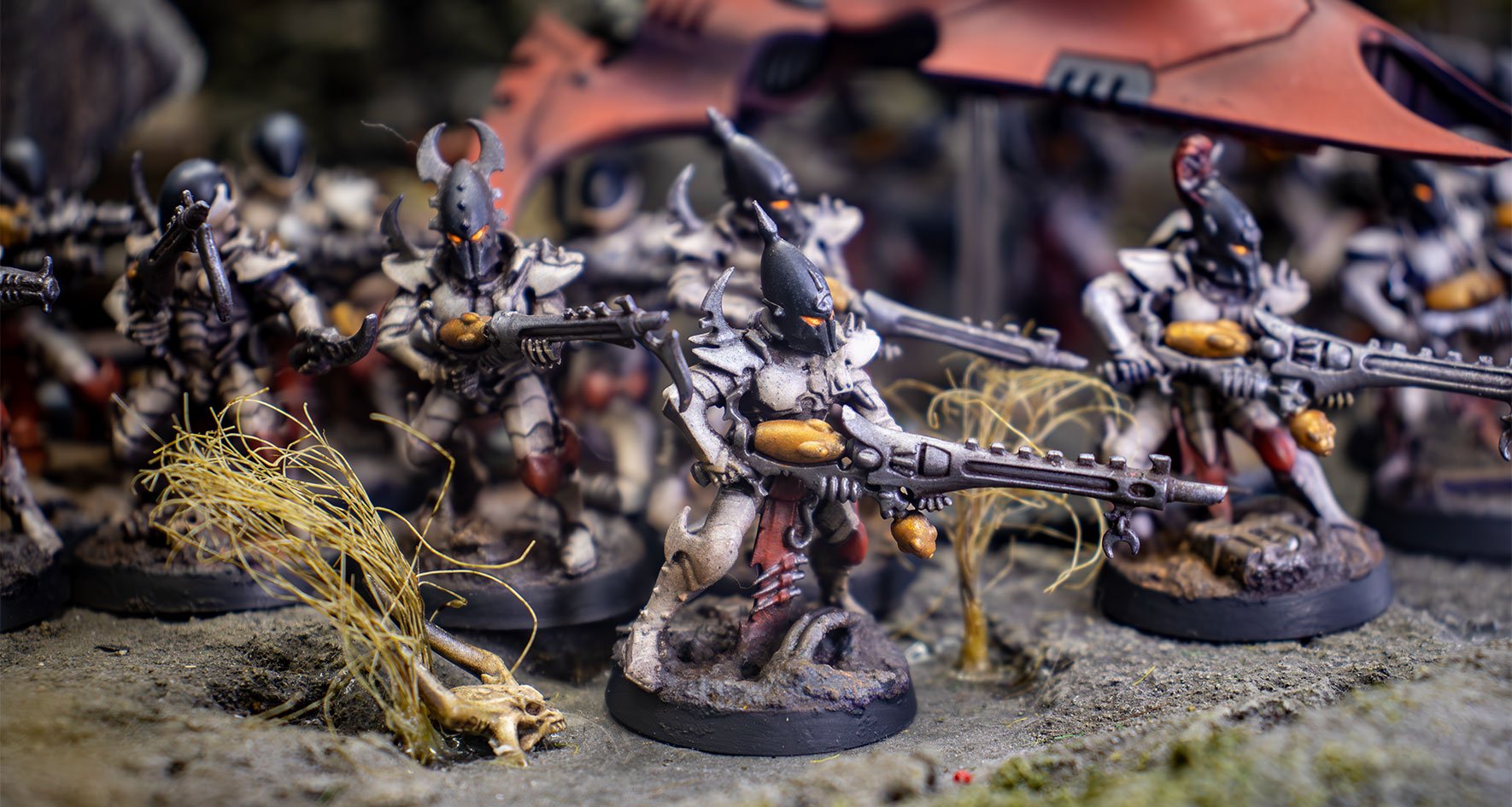 foto-1 Ejército Drukhari Calavera Blanca