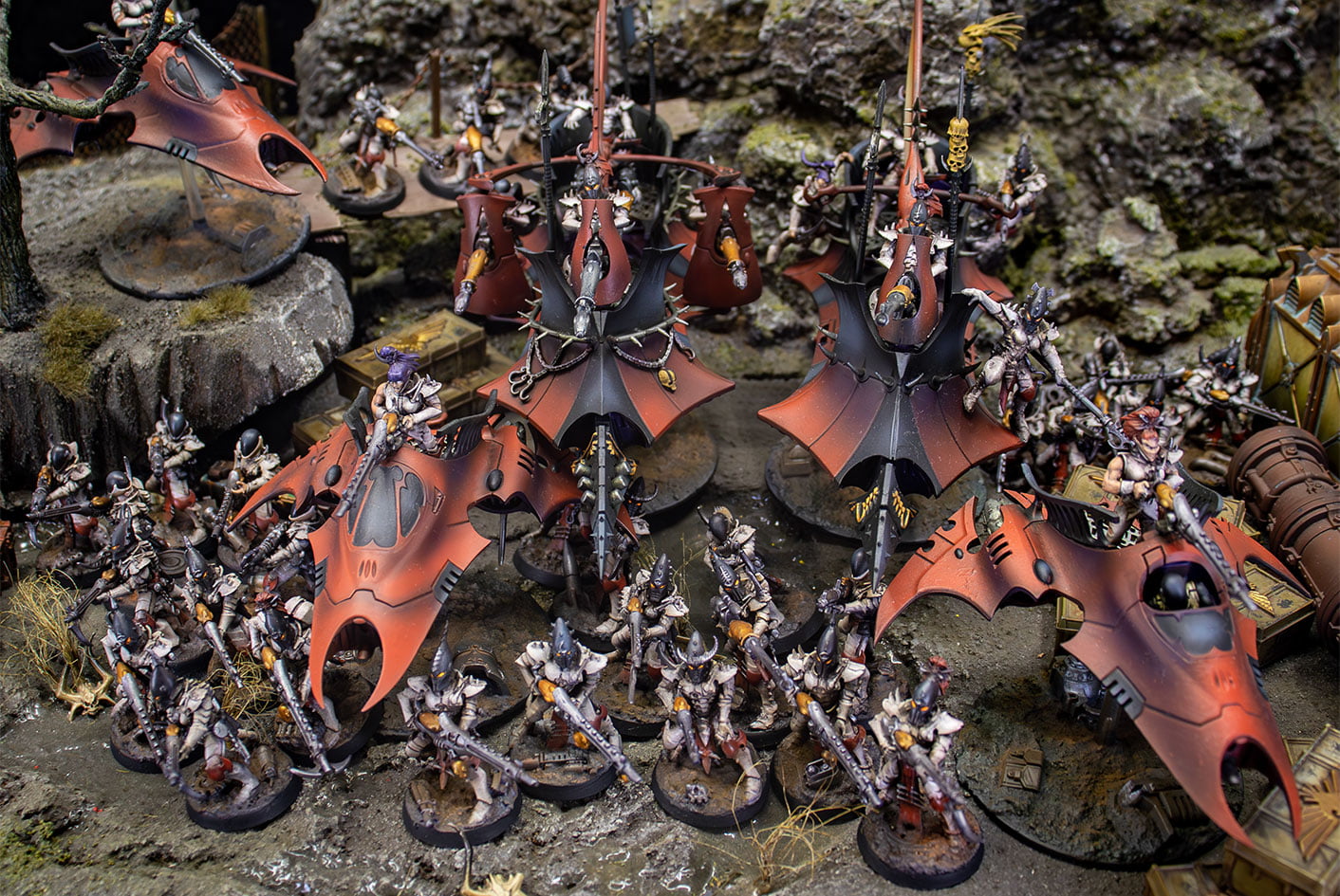 foto-2 Ejército Drukhari Calavera Blanca