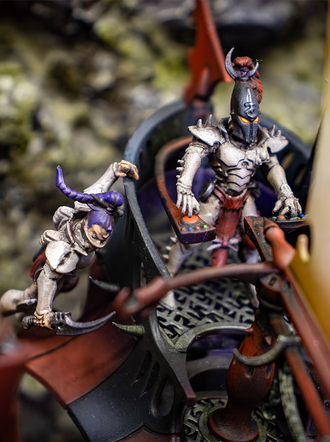 foto-5 Ejército Drukhari Calavera Blanca