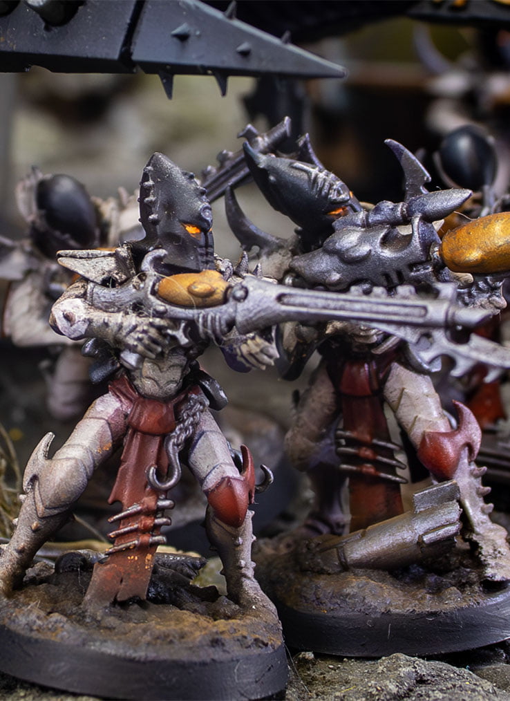 foto-7 Ejército Drukhari Calavera Blanca