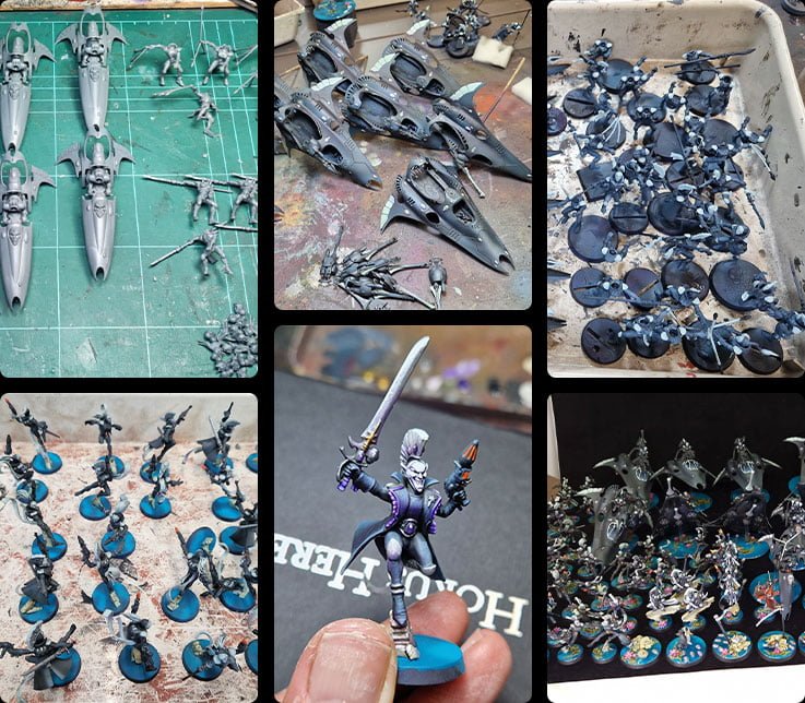 Ejército Arlequines B&W