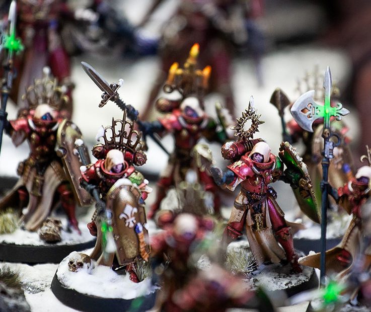 Sororitas Rojo Metalizado