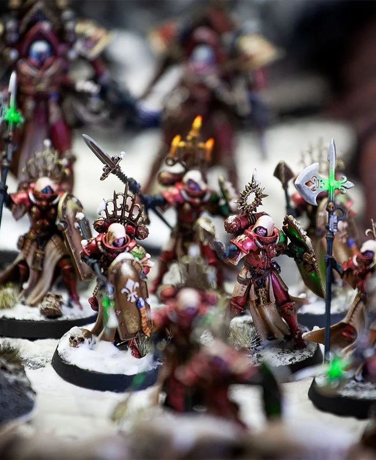 portada Sororitas Rojo Metalizado
