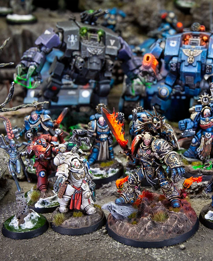portada Marines Espaciales Grimdark