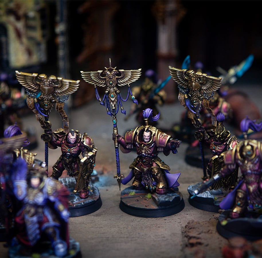 Metallic Red Custodes