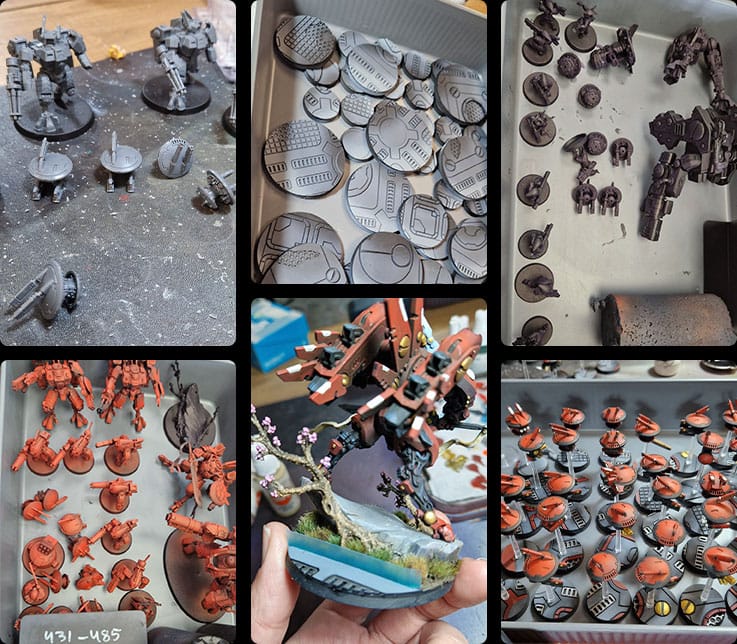 fotos-proceso Gran Ejército Farsight