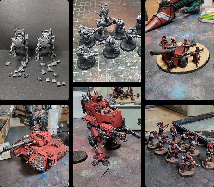 fotos-proceso Guardia Imperial Rebelde