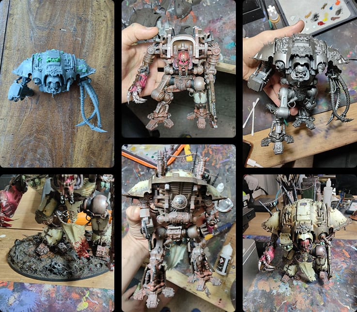 fotos-proceso Fuerza Caballeros del Caos