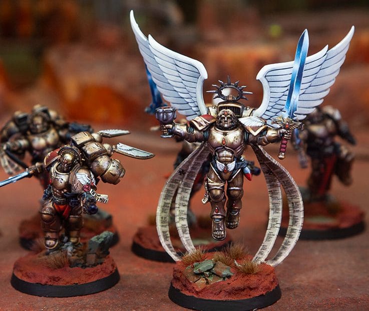 Ángeles Sangrientos 40K