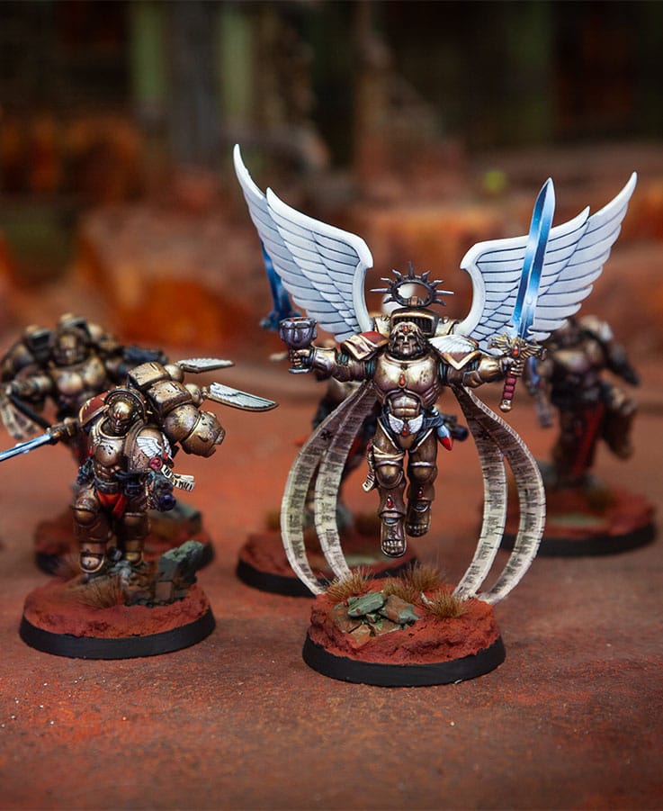 portada Ángeles Sangrientos 40K