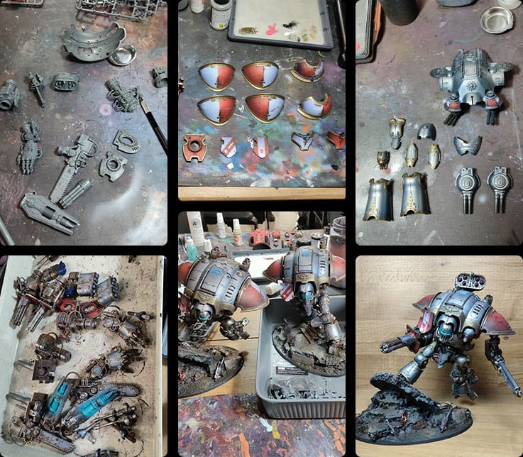 fotos-proceso Caballeros Imperiales Plateados