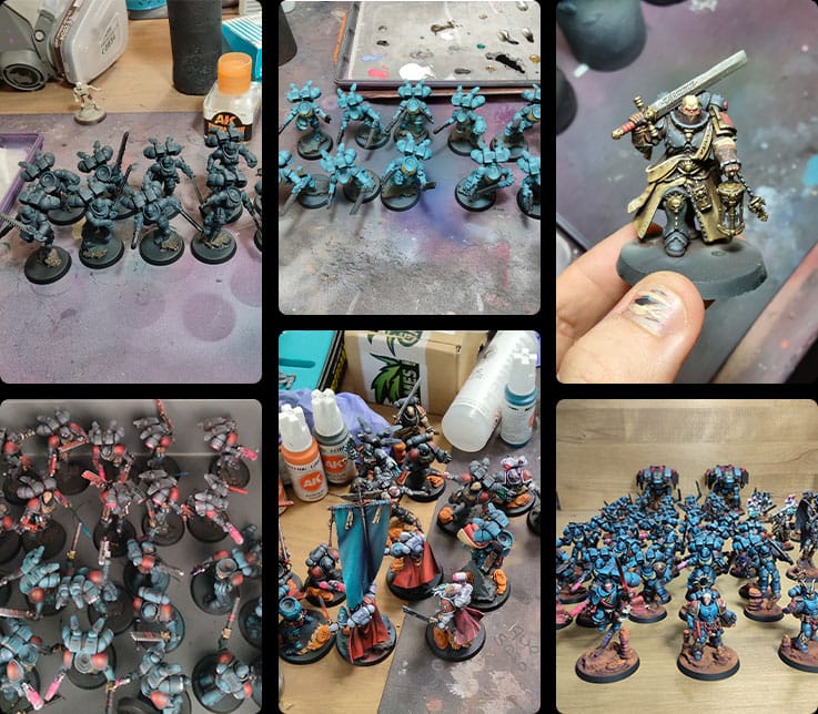 fotos-proceso Ejército Dragones del Vacío